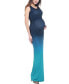 ფოტო #2 პროდუქტის Maternity Sonia Ombre Maxi Dress