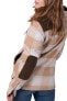 Motorradhoodie Macna Inland Beige-Braun Damen