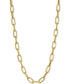 ფოტო #1 პროდუქტის Paperclip Link 24" Chain Necklace in 14k Gold