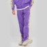 NERDY Logo印花双条杠直筒裤运动裤 男女同款 紫色 送礼推荐 情侣款 / Кроссовки NERDY PNEF20KB0117