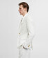 Фото #3 товара Men's Slim Fit Linen And Cotton Suit Jacket