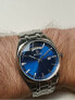 Фото #8 товара Наручные часы Tissot Men's Swiss Automatic Gentlemen Black Leather Strap Watch 40mm.