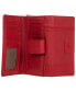 ფოტო #29 პროდუქტის Women's Pebbled Collection RFID Secure Mini Clutch Wallet