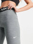 Фото #5 товара Nike Training Pro 365 leggings in grey