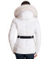 Фото #3 товара Womens Detail Back Hooded Puffer Coat, Created for Macys