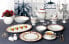 Фото #3 товара Посуда для ужина Lorren Home Trends Mabel, 57 предметов, набор для 8 персон