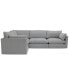 Фото #9 товара Marsten 126" 4-Pc. Fabric Sectional Sofa, Created for Macy's