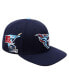 Men's Navy Tennessee Titans Hometown Snapback Hat