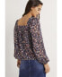 Boden Square Neck Printed Top Women's