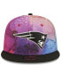 ფოტო #2 პროდუქტის Men's Pink, Black New England Patriots 2022 NFL Crucial Catch 59FIFTY Fitted Hat