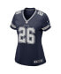 Фото #3 товара Women's DaRon Bland Navy Dallas Cowboys Game Jersey