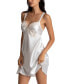 Фото #4 товара Пижама Linea Donatella Sonya с украшениями из белого атласа