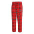 Фото #1 товара Пижама Georgia Bulldogs Big & Tall Plaid Flannel Pants 2XLT