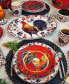 Morning Rooster 16Pc Dinnerware Set, Service for 4