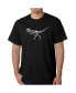 Фото #1 товара Men's Word Art T-Shirt - Dinosaur T-Rex Skeleton