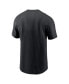 ფოტო #2 პროდუქტის Men's Black New York Jets Team Athletic T-shirt