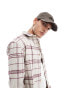 ASOS DESIGN soft baseball cap with distressed edge and embroidery in washed brown