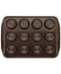 Фото #3 товара Symmetry Nonstick Chocolate Brown 12-Cup Muffin Pan