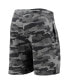 ფოტო #4 პროდუქტის Men's Charcoal, Gray North Carolina Tar Heels Camo Backup Terry Jam Lounge Shorts