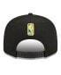 ფოტო #4 პროდუქტის Men's Black Chicago Bulls Neon Pop 9FIFTY Snapback Hat