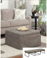 Designs4Comfort Folding Bed Ottoman Coffee Table