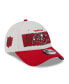 Фото #1 товара Men's Stone, Red Tampa Bay Buccaneers 2023 NFL Draft 9FORTY Adjustable Hat