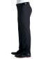 Фото #4 товара Men’s Premium Comfort Straight-Fit 4-Way Stretch Wrinkle-Free Flat-Front Dress Pants