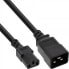Фото #1 товара InLine Power adapter cable - IEC-60320 C20 to C13 - 3x1.5mm² - max. 10A - 0.5m