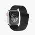 Фото #4 товара Vonmählen Milanesearmband für Apple Watch 38/40/41 mm schwarz