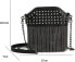 Фото #17 товара Kris Anna Women's Rivets Mini Shoulder Bag with Shoulder Strap Chain Tassel Black Disposable