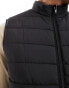 New Look lightweight gilet in black