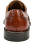 Фото #12 товара Мужские лоферы THOMAS & VINE модель Franklin Wingtip Oxford - роскошные черные شнурки