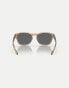 Фото #4 товара Oakley manorburn square polarised sunglasses in brown with grey mirrored lens in matte sepia