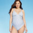 Фото #1 товара Candy Striper One Piece Maternity Swimsuit - Isabel Maternity by Ingrid &