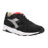 Фото #2 товара Diadora Eclipse Italia Lace Up Mens Black Sneakers Casual Shoes 177154-80013