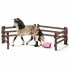 Фото #1 товара Playset Schleich Andalusian horses care kit