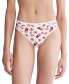 Хлопковые трусы для женщин Calvin Klein Form Bikini QD3644 Falling flowers, L - фото #1