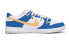 【定制球鞋】 Nike Dunk Low 礼盒 字母 vibe风 解构 高街 低帮 板鞋 GS 蓝金 / Кроссовки Nike Dunk Low DH9765-102