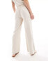 Фото #3 товара Pieces wide leg linen trousers co-ord in cream