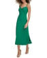 ფოტო #5 პროდუქტის Women's Chain-Trim Midi Dress