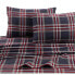 Фото #1 товара Постельное белье Tribeca Living Heritage Plaid из фланели с принтом 5 унций для дополнительно глубокого кармана Queen