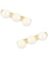ფოტო #1 პროდუქტის Cultured Freshwater Pearl (3mm) Bar Stud Earrings in 14k Gold