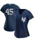 ფოტო #1 პროდუქტის Women's Gerrit Cole Navy New York Yankees Alternate Replica Player Jersey