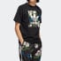 adidas originals三叶草 花卉印花短袖T恤 男款 黑色 / Футболка Adidas originals T trendy_clothing featured_tops EC7360