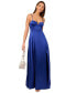 Women's Satin Corset Maxi Dress