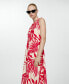 ფოტო #2 პროდუქტის Women's Bow Printed Dress