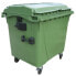 Фото #1 товара Kontener do zbiórki odpadów i śmieci komunalnych ATESTY Europlast Austria - zielony 1100L