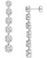 ფოტო #1 პროდუქტის Lab Grown Diamond Linear Drop Earrings (6-1/4 ct. t.w.) in 14k White, Yellow or Rose Gold