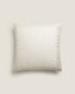 Фото #1 товара Quilted linen cushion cover