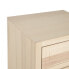 Chest of drawers MARIE 42 x 40,2 x 100 cm Natural Wood DMF